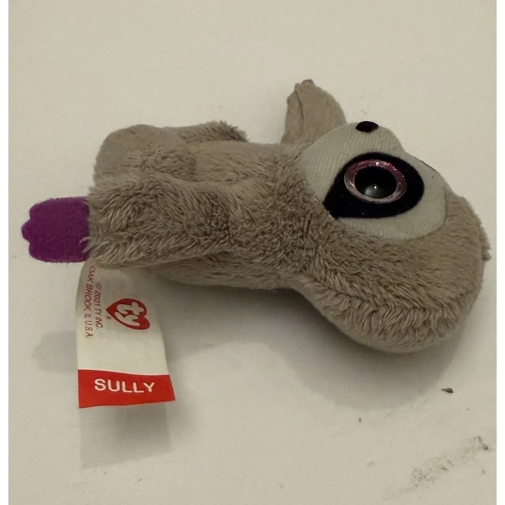 Ty Sully The Sloth Teenie Beanie Boos 3 Inch Stuffed Animal 2021‎ McDonalds Toy